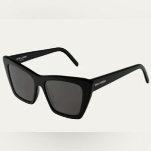 Saint Laurent black cat eye sunglasses